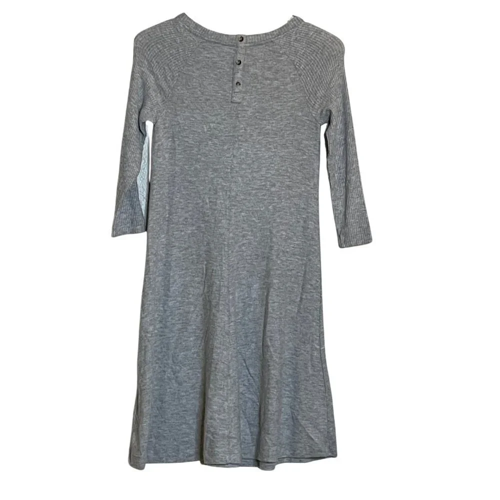 NEW Three Dots Super Soft Sweater Dress in Gray Sz. XS